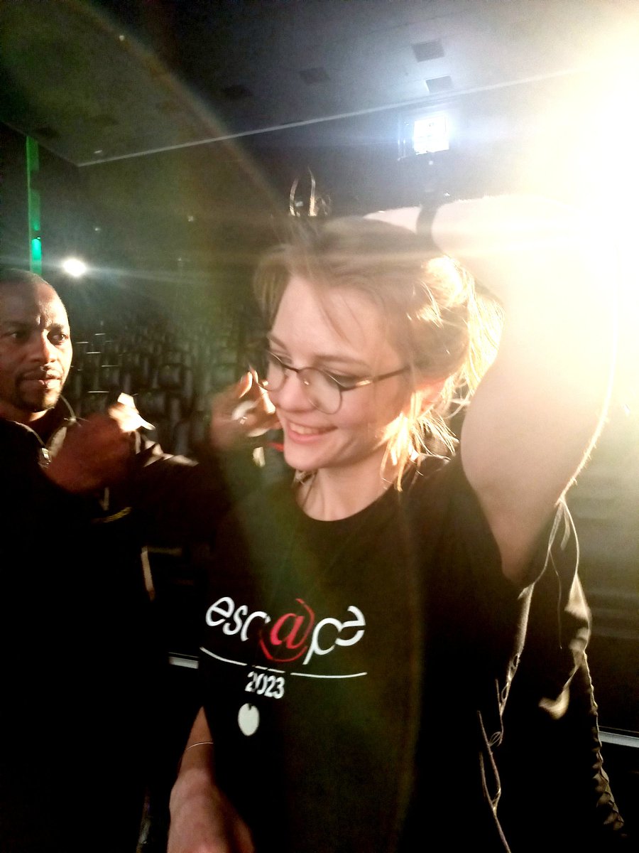 VodJam's tweet image. Sam is getting geared up for her talk at @bbdsoftware #Escape2023

#bbdsoftware #CapeTown