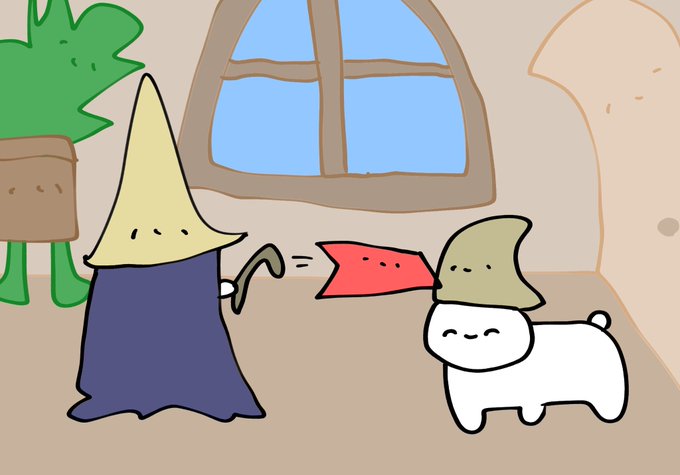 魔法使いに弟子入りするネコチャン #まいにちネコチャン