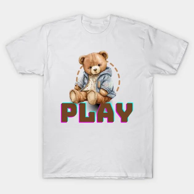 Do you like to play with teddy bear? 👉🏻👉🏻👉🏻linktr.ee/aeysa_studio21
#TeePublic #aeysashop #aeysa_studio21 #tee #uniquegift #ideagift