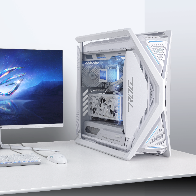 ASUS_ROG_FR's tweet photo. Le ROG Hyperion ? Oui.
Le ROG Hyperion Blanc ? Oui.
Disponible en commande chez @LDLC ? Oui.
#ROGHyperion