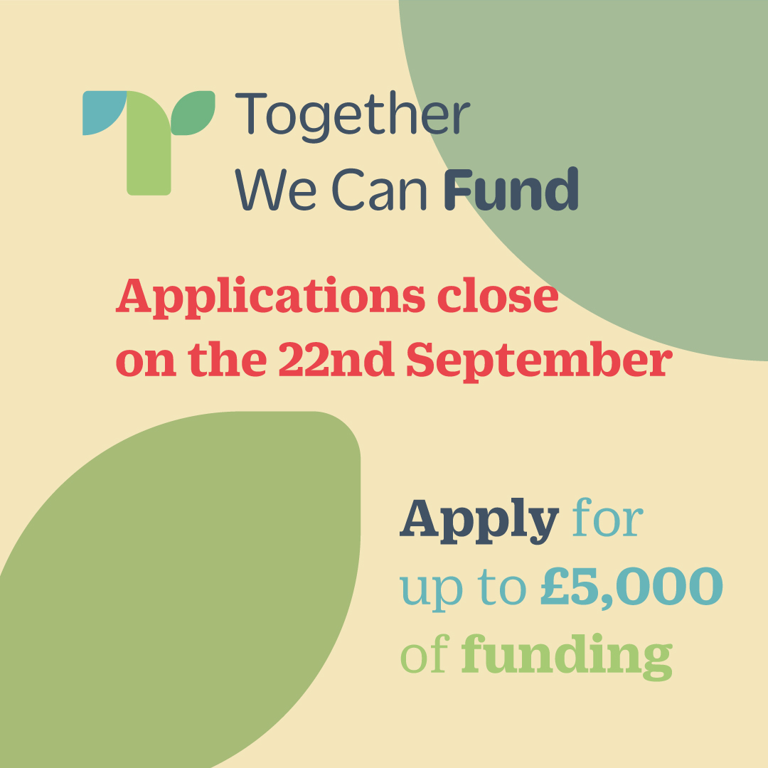 Applications are open for <a href="/Guernsey_Energy/">Guernsey Energy</a>  Together We Can Fund - closing  22nd Sep, supporting local environmental projects up to £5k
bit.ly/3Equl4z

<a href="/GuernseyCharity/">Association of Guernsey Charities</a> <a href="/GuernseyCF/">The Guernsey Community Foundation</a> <a href="/GuernseyBRC/">GuernseyBRC</a> <a href="/LaSocieteG/">La Société Guernesiaise</a> <a href="/GsyConservation/">Guernsey Conservation Volunteers</a>