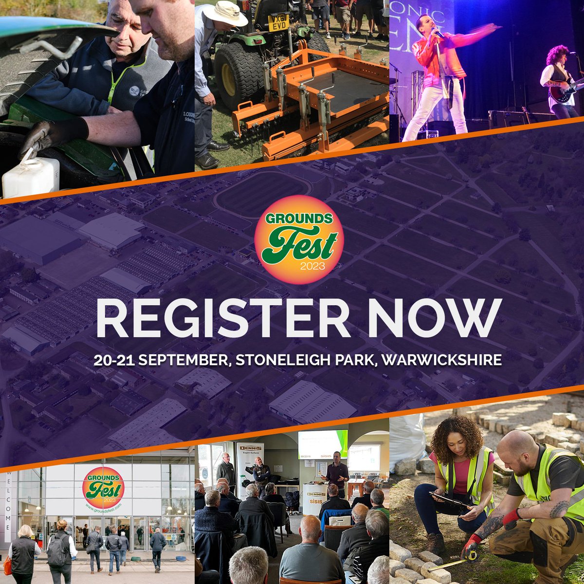 𝙂𝙧𝙤𝙪𝙣𝙙𝙨𝙁𝙚𝙨𝙩 is coming! ▪️ Live demos ▪️ Education ▪️ Landscape Zone ▪️ Workshops ▪️ Indoor zones ▪️ Festival ▪️ Much, much more Don't miss out, register for FREE here 👉 eventdata.uk/Forms/Default.…