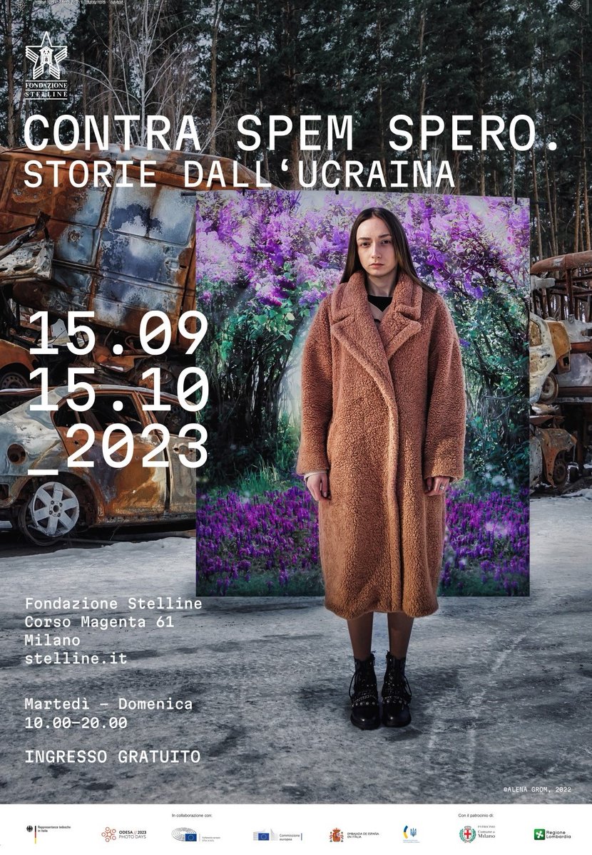 CONTRA SPEM SPERO
Storie dall'Ucraina
11 fotografi ucraini condividono i loro progetti documentaristici e artistici sulla vita durante il periodo della guerra regalando allo spettatore uno sguardo autentico ma mai senza speranza.