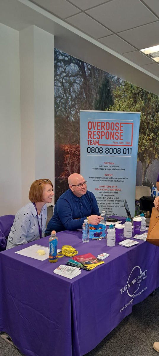 Overdose Response Team (ORT) (@overdosert) on Twitter photo Today we are at remploys jobs fayre in Motherwells Dalziel building. Promoting our current vacancies.
Come along for a chat with the team if your in the are.
<a href="/turningpointsco/">Turning Point Scotland</a> <a href="/NorthlanADP/">North Lanarkshire Alcohol and Drug Partnership 💜</a> <a href="/nlcpeople/">NorthLanCouncil</a> Today we are at remploys jobs fayre in Motherwells Dalziel building. Promoting our current vacancies.
Come along for a chat with the team if your in the are.
<a href="/turningpointsco/">Turning Point Scotland</a> <a href="/NorthlanADP/">North Lanarkshire Alcohol and Drug Partnership 💜</a> <a href="/nlcpeople/">NorthLanCouncil</a>
