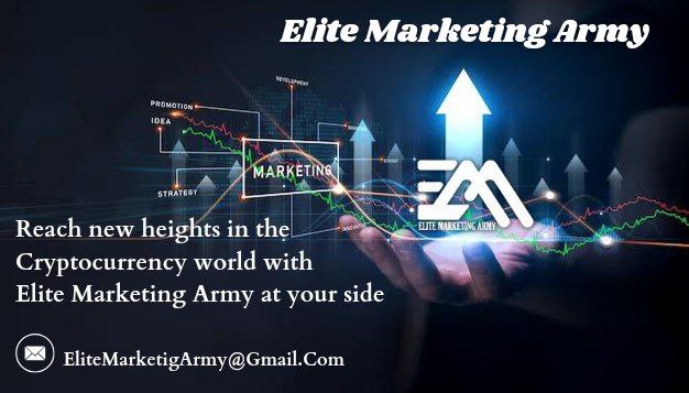 <a href="/WhaleChart/">?</a> Redefine your crypto project's reach with the precision of Elite Marketing Army! 🌐

#EliteMarketingArmy #EMArmy 
 
Reach out to us:  
<a href="/EMARMY_CRYPTO/">Elite Marketing Army</a> 
 
Mail: ELITEMARKETINGARMY@GMAIL.COM 
 
#BSC #ETH #CryptoPromotion #Web3