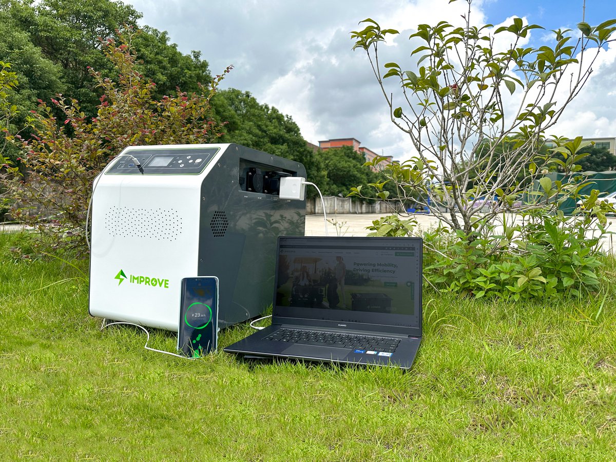 ImproveBattery's tweet photo. Experience uninterrupted power supply for your daily needs. Whether it's charging multiple devices or serving as a reliable backup power source, this all-in-one solar energy storage system has you covered.  Learn more at: https://t.co/Lh9X7xYugL  #PowerStation https://t.co/XCWpTYe7mp