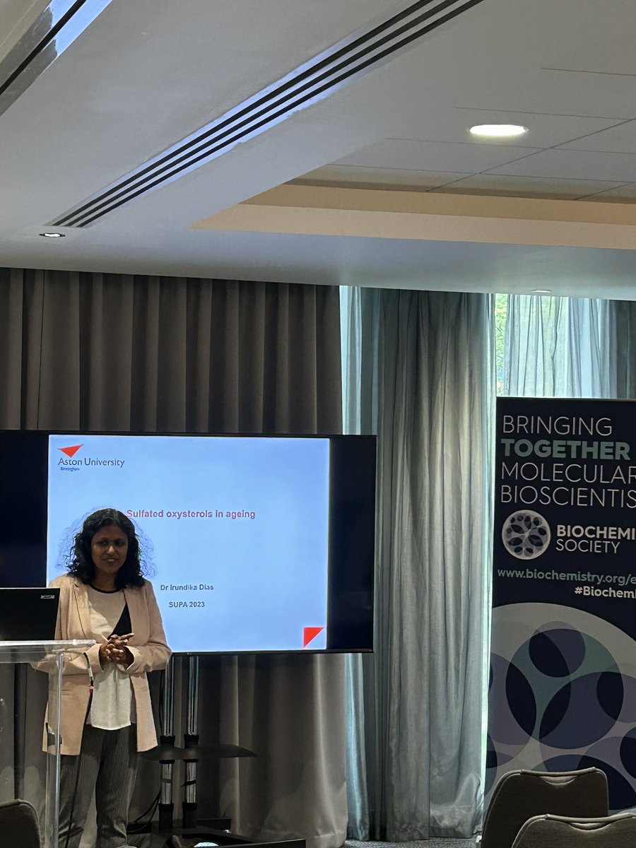 Alan Jones (@dralanjones) on Twitter photo Next up we have co-organiser <a href="/iru_dias/">Iru</a> from <a href="/AstonUniversity/">Aston University</a> presenting her groupβs research on oxysterols at #SUPA2023 <a href="/BiochemSoc/">Biochemical Society</a> #BiochemEvent Next up we have co-organiser <a href="/iru_dias/">Iru</a> from <a href="/AstonUniversity/">Aston University</a> presenting her groupβs research on oxysterols at #SUPA2023 <a href="/BiochemSoc/">Biochemical Society</a> #BiochemEvent