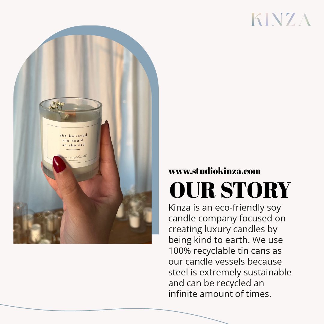 Kinza is an eco-friendly soy candle company focused on creating luxury candles by being kind to earth.

Explore now: studiokinza.com

#corporateworkshop #teambuilding #candle #candlemakingcorporate #candlemakingworkshop