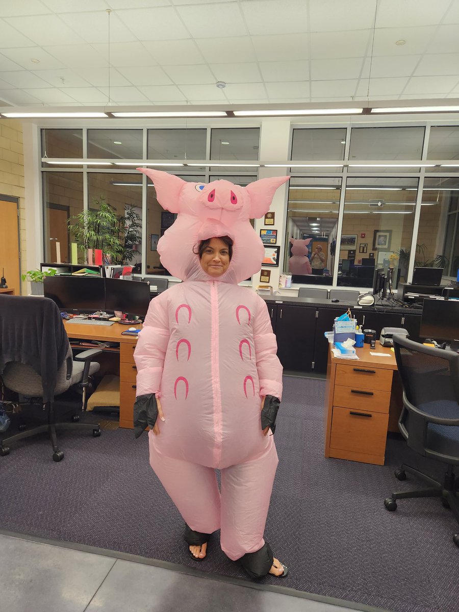 Our new Media Specialist, Stacy Giles, promoting literacy!! You make reading fun! <a href="/HillsboroughSch/">Hillsborough Schools</a> <a href="/VanAyresHCPS/">Van Ayres</a>