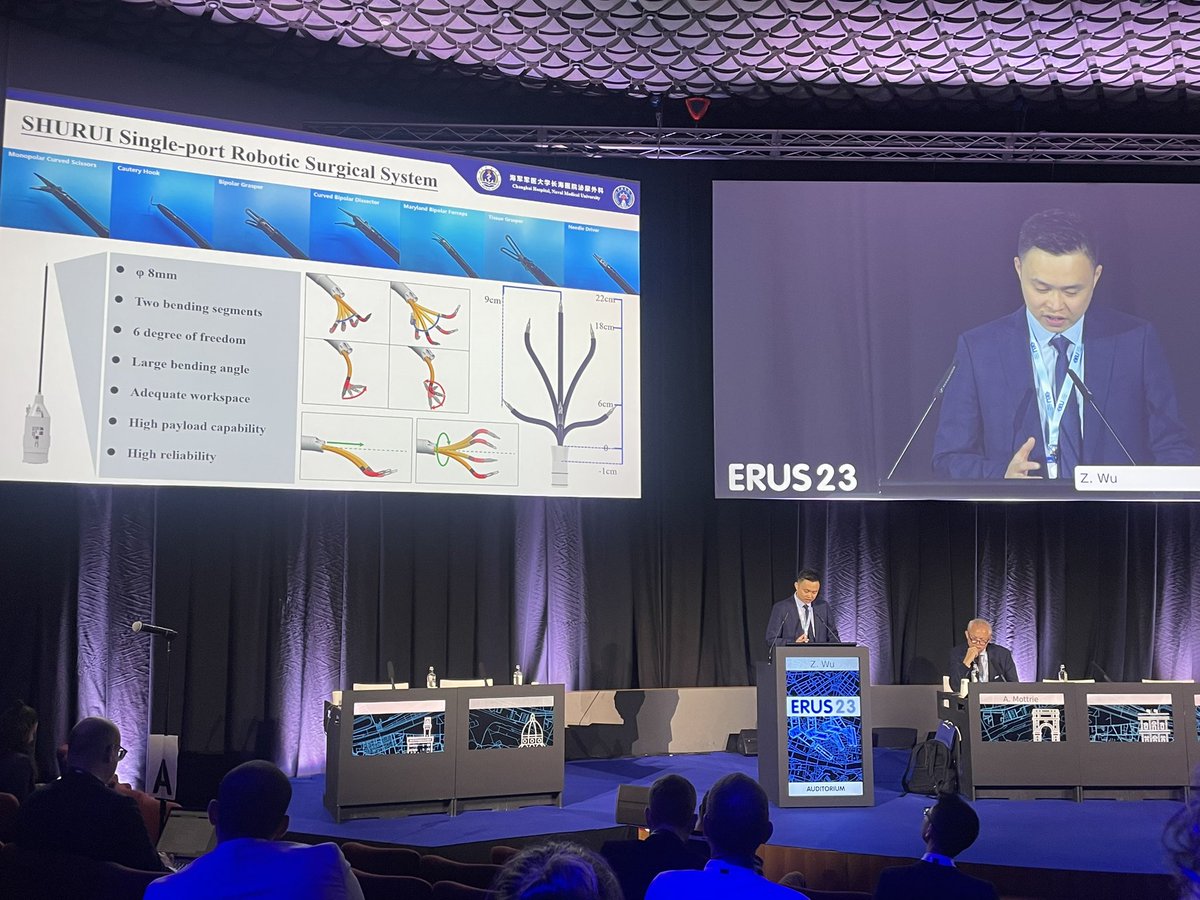 ๐๐๐๐๐๐ง๐๐ค ๐ฝ๐๐ง๐ฉ๐ค๐ก๐ค MD PhD (@ricbertolo) on Twitter photo Inspiring #Technology forum at #ERUS23 chaired by <a href="/alexmottrie/">Alex Mottrie</a>!
Very nice presentations by <a href="/drjkaouk/">Dr. J. Kaouk</a> focusing on the value of the DaVinci SP #platform.
Great to see new kids on the block in #robotic #singleport #surgery with the presentation by <a href="/wuzhenjie17/">Zhenjie Wu, MD, PhD</a> of the #Shurui Inspiring #Technology forum at #ERUS23 chaired by <a href="/alexmottrie/">Alex Mottrie</a>!
Very nice presentations by <a href="/drjkaouk/">Dr. J. Kaouk</a> focusing on the value of the DaVinci SP #platform.
Great to see new kids on the block in #robotic #singleport #surgery with the presentation by <a href="/wuzhenjie17/">Zhenjie Wu, MD, PhD</a> of the #Shurui