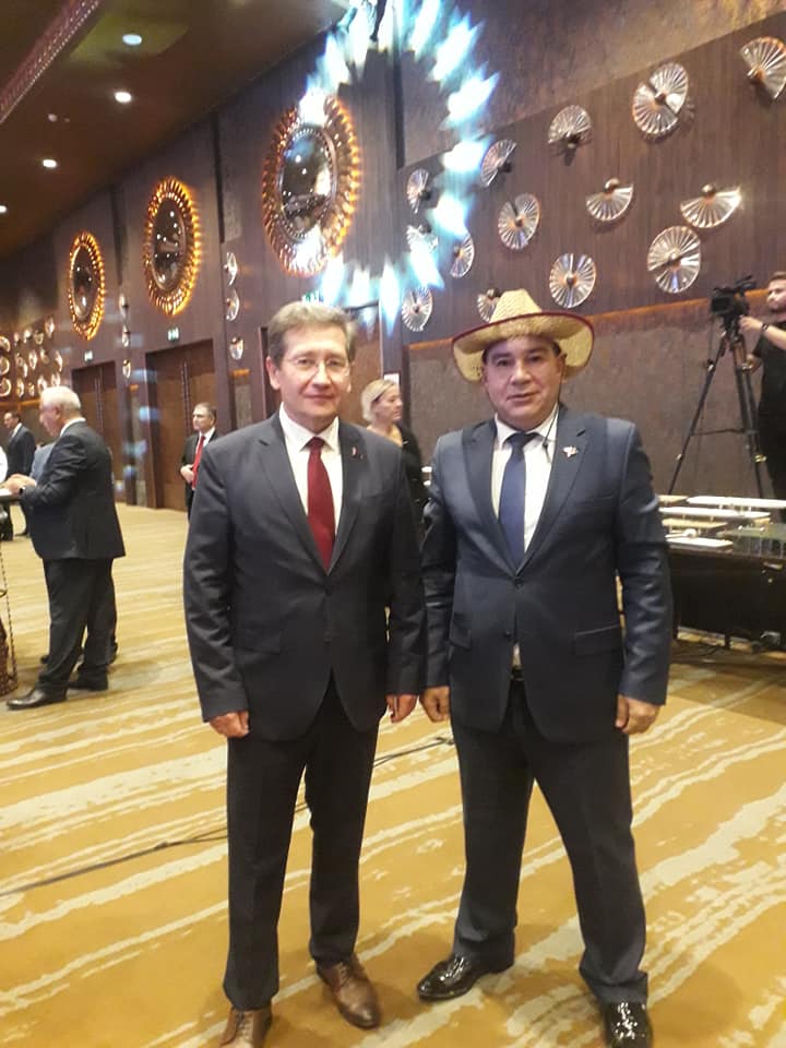 1453kralmedya's tweet photo. Tacikistan Cumhuriyeti Milli Günü Resepsiyonunda Tacikistan Gazetesi Belarus Gazetesi İmtiyazSahibi Gazeteci Abdullah YİĞİT olarak #Belarus Cumhuriyeti Ankara Büyükelçisi Victor #Rybak ile bir araya geldik🇹🇷🇹🇯🇧🇾@BelarusMFA @BelarusTurk_tr @MOFA_Tajikistan @MFATurkiye @BelarusMID https://t.co/TWMD3QZ7l1
