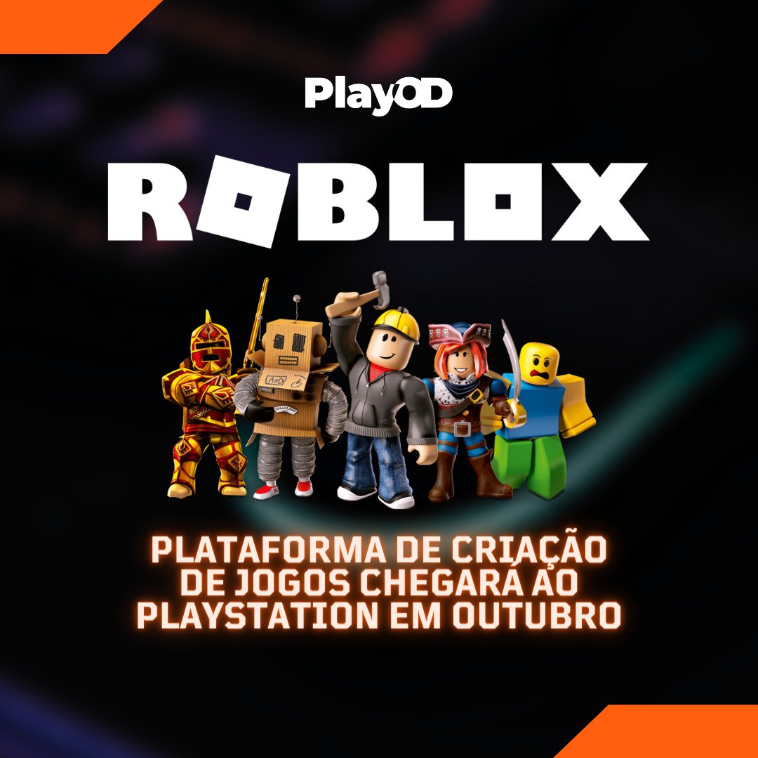 Plataforma Roblox será lançada em outubro para PlayStation