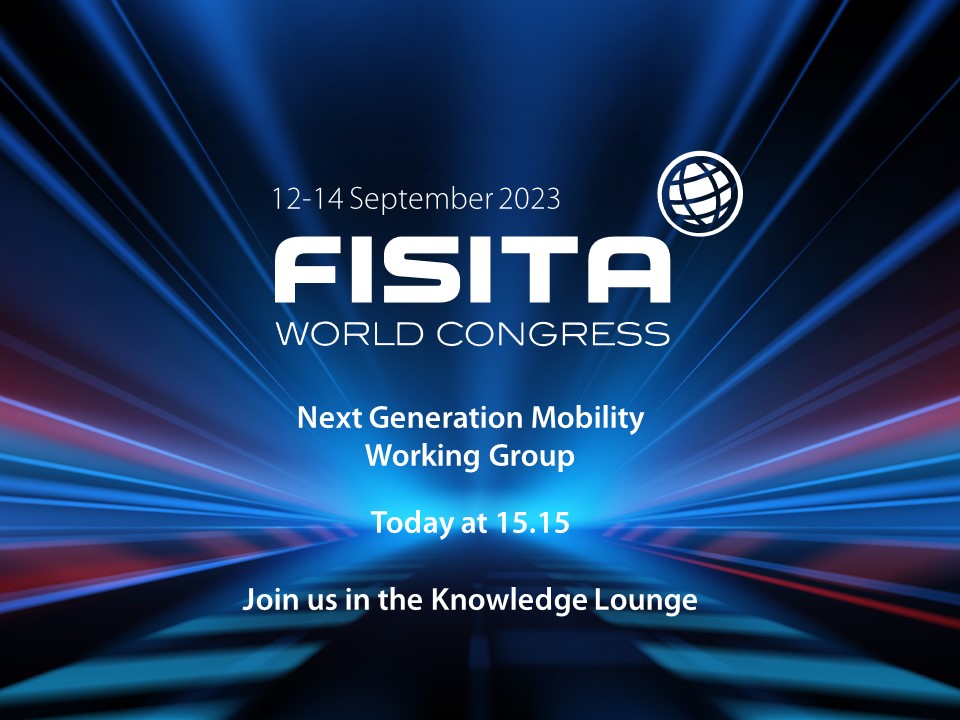 📢Join us in the Knowledge Lounge at #TMCE for our next session

📌Next Generation Mobility Working Group

🕒15.15

Focusing on the challenges, opportunities &amp; potential solutions in the following 5 areas:

Automotive
Aerospace
Advanced Air Mobility
Rail
Integrated Transport