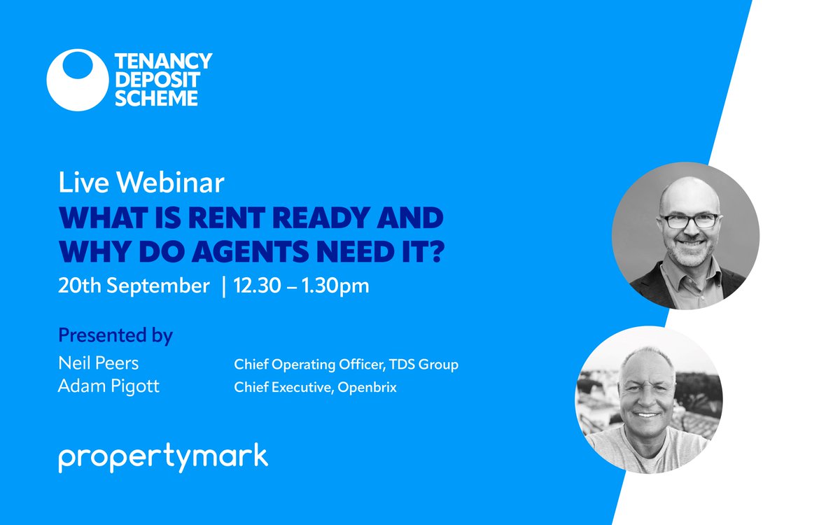 TenancyDeposits's tweet image. Join TDS and @OpenBrix on this @Propertymark webinar on 20 September at 12:30 to find out how the new tlyfe app delivers fully verified, validated and fully referenced applicants to agents for free. 

Effectively “Rent-Ready”!  propertymark.co.uk/careers-learni…

#rentready #lettingagents