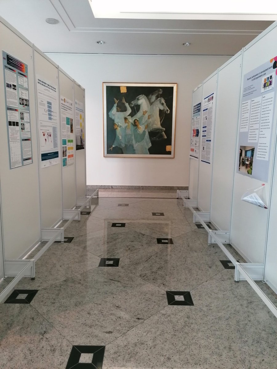 Get down to view the posters here at #ECMH2023. Some brilliant work on display, tough choice for my  favourite vote!