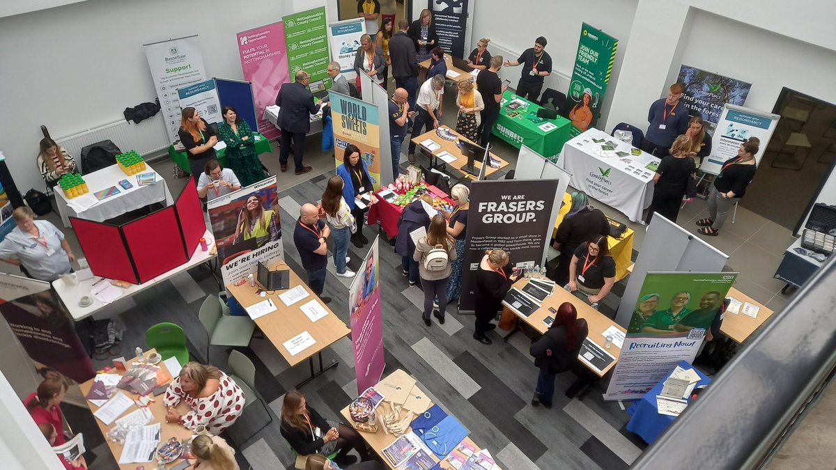 jameswnaish's tweet photo. #Councils are often criticised but with the #pandemic, the #CostOfLivingCrisis &amp; now the #wilkos administration, @BassetlawDC staff are standing up with partners to offer hope &amp; jobs to 1000s. I couldn't be more thankful for this rapid turnaround with 50+ exhibitors here today https://t.co/6rqSmaRSFn