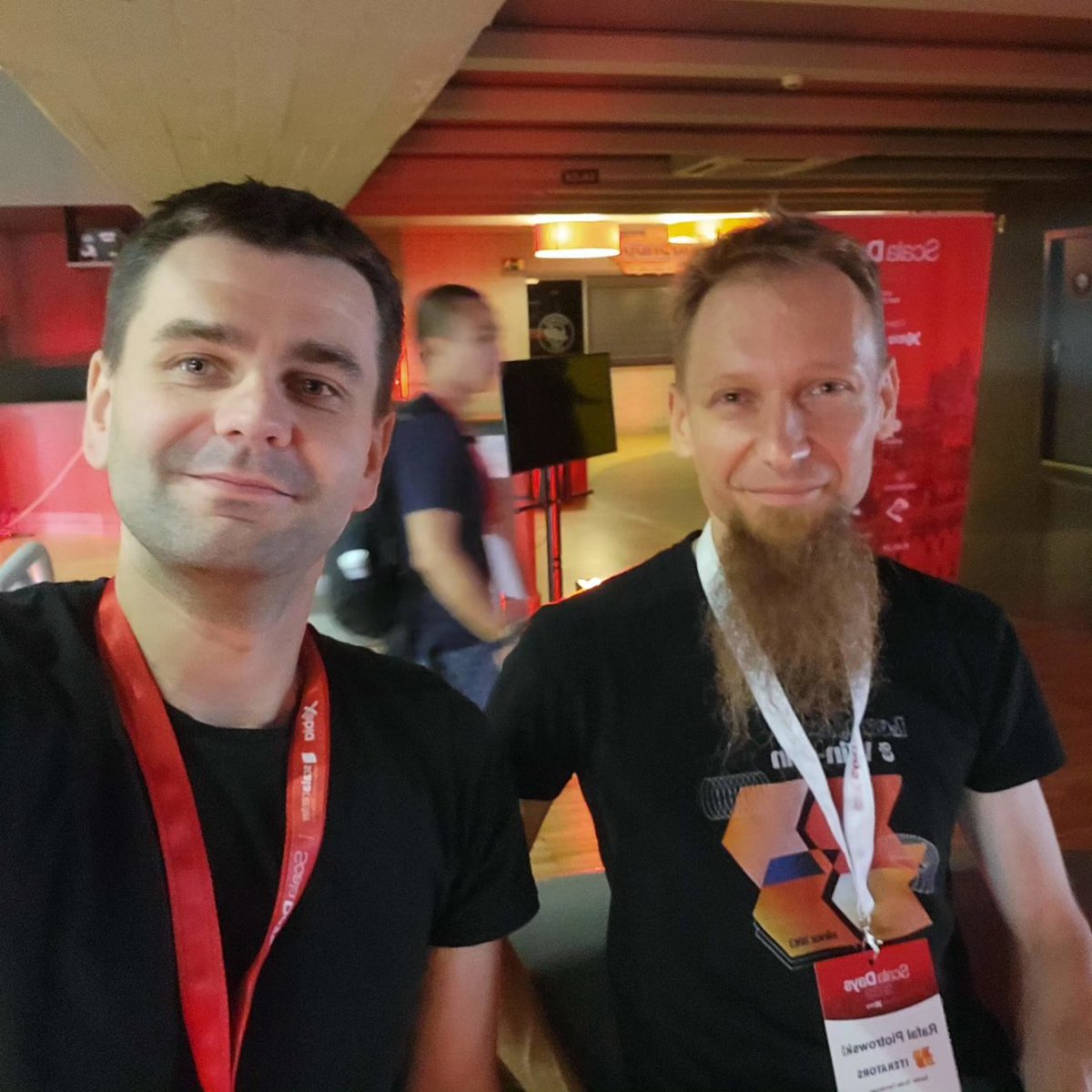 Iterators (@iteratorshq) on Twitter photo @ScalaDays day 3! 💪
This afternoon, <a href="/r_piotrow/">Rafał Piotrowski</a> will be giving the talk "Load Testing Made Easy with Gatling".
⏰ 2:30 PM
📌 Stage 2
Make sure you won't miss it! 😎
#scaladays #iteratorshq @ScalaDays day 3! 💪
This afternoon, <a href="/r_piotrow/">Rafał Piotrowski</a> will be giving the talk "Load Testing Made Easy with Gatling".
⏰ 2:30 PM
📌 Stage 2
Make sure you won't miss it! 😎
#scaladays #iteratorshq
