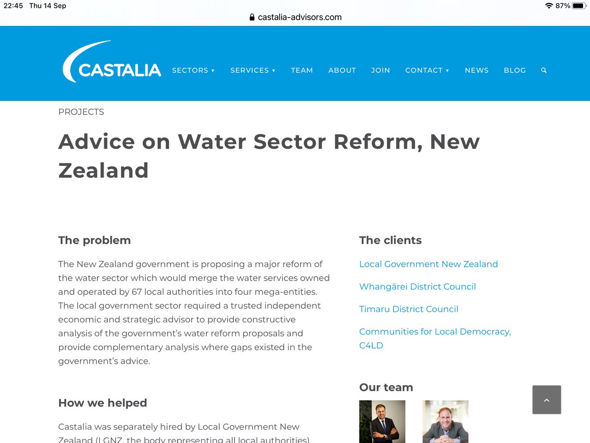 MrHilariouskiwi's tweet image. So #lyinLuxon and Nockolla’s tax bullshit advisers at Castalia have been working to undermine the governments #3waters initiative