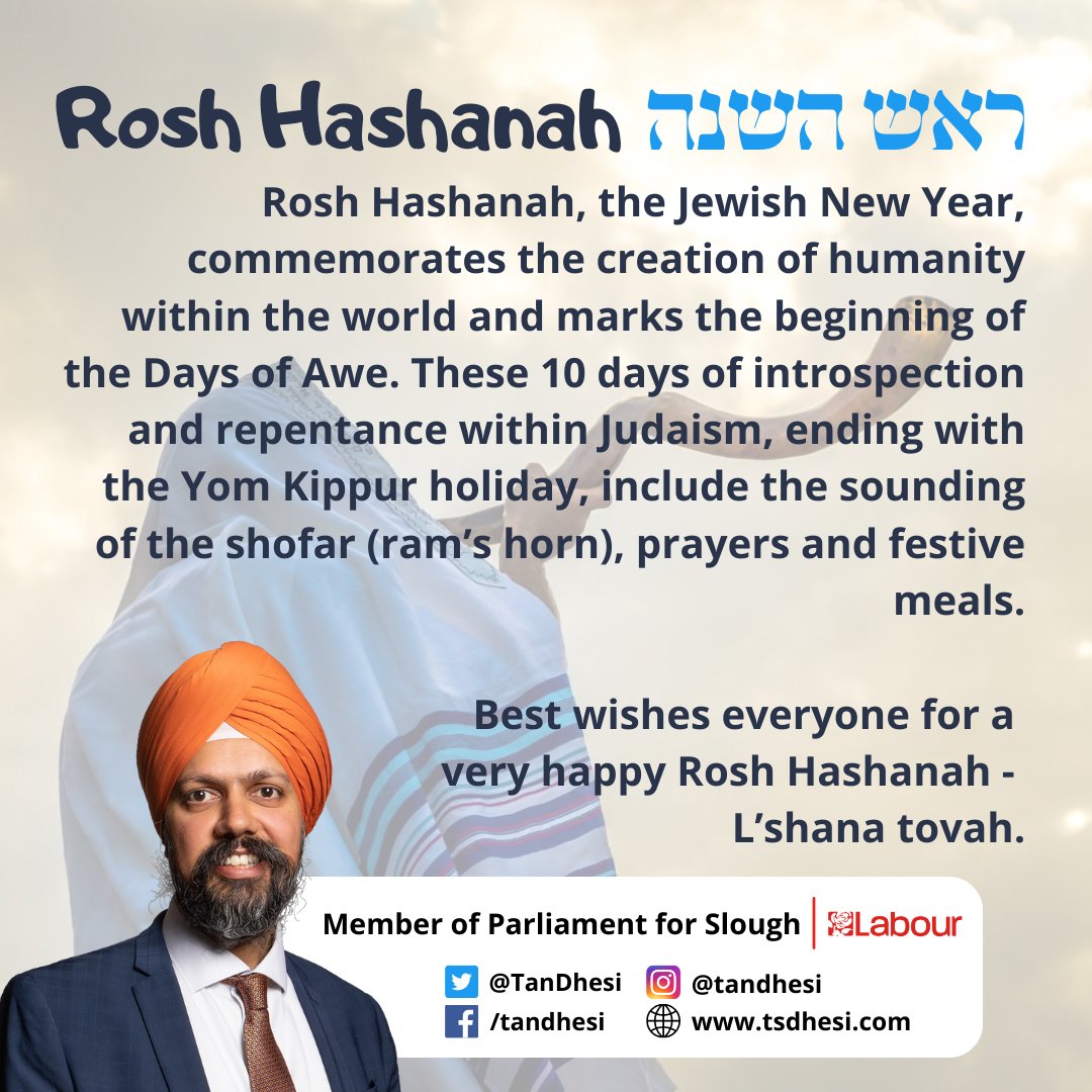 Happy #RoshHashanah everyone - L'shana tovah.