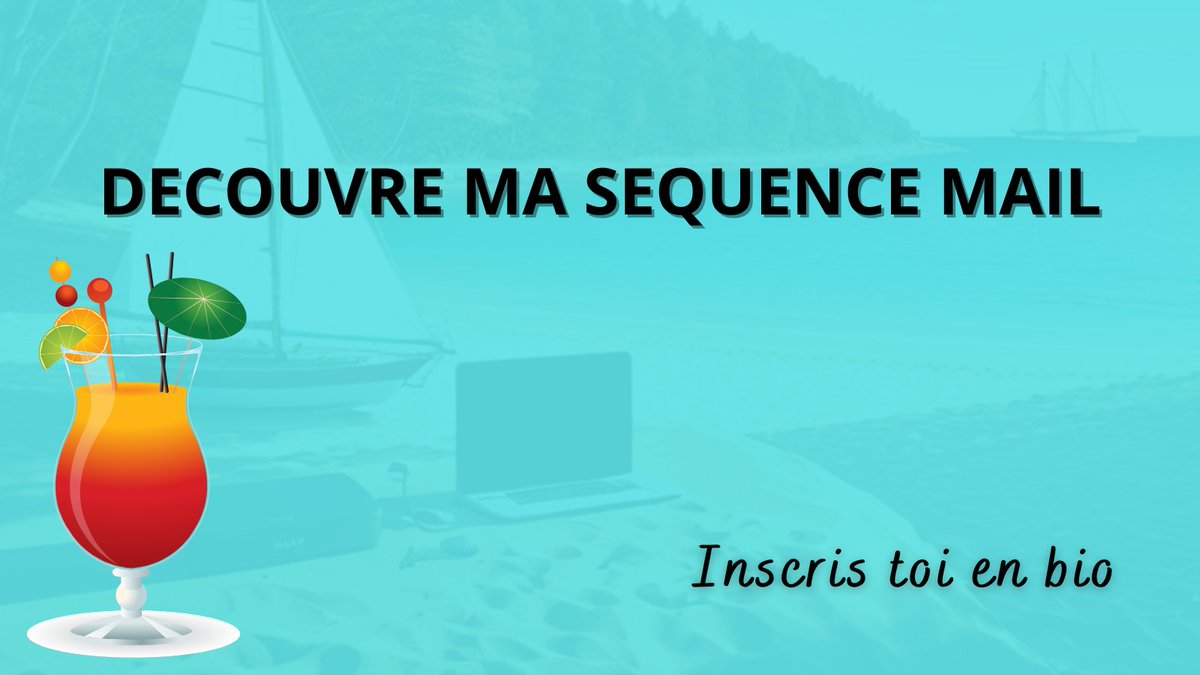 Pour créer une liste d'e-mails, il est essentiel d'offrir quelque chose en échange, que ce soit une étude de cas, une formation, un ebook ou une vidéo. 

J'ai créé une séquence mail qui me génère plusieurs sources de revenue

🎁Je la mets ici swiy.co/em