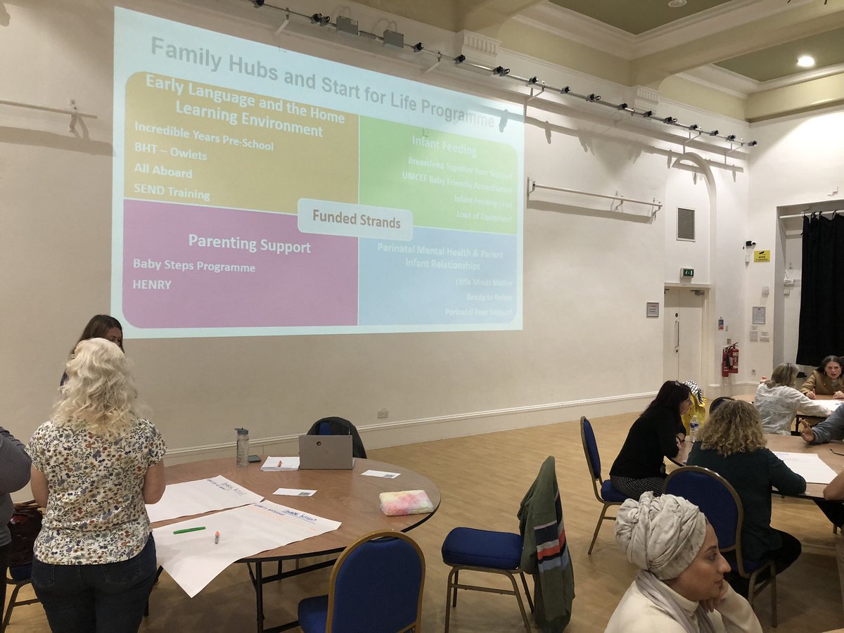 Energising morning discussing Family Hubs #startforlife and how the VCSE can collaborate to support families in Bradford District
Great to working with our partner <a href="/HALECharityBfd/">HALE 💙</a> and @sonjiapeers