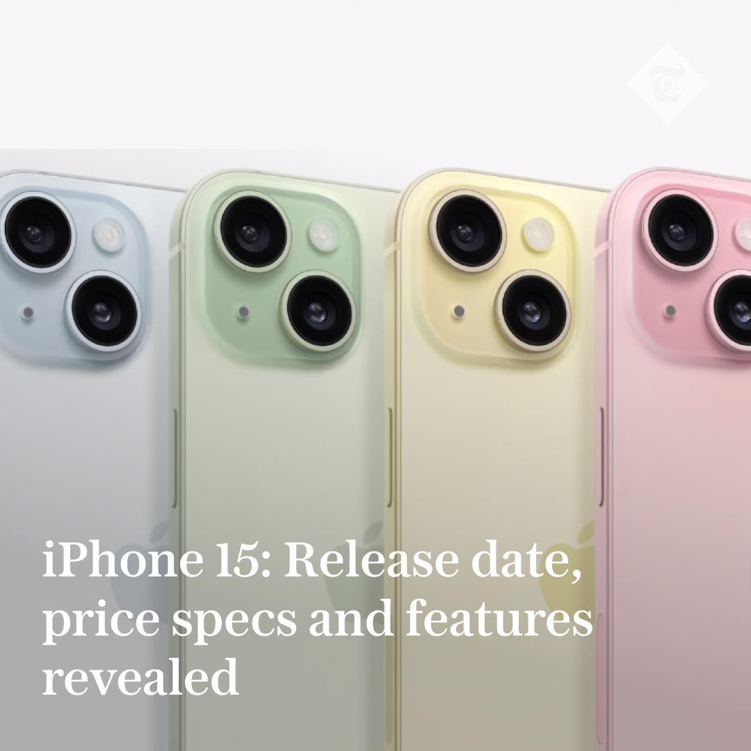 📱 Apple has revealed the latest additions to its iPhone line-up as the technology giant upgrades its flagship smartphone. Considering an upgrade? Here is everything you need to know about the new iPhone 15 ⬇️ telegraph.co.uk/business/2023/…