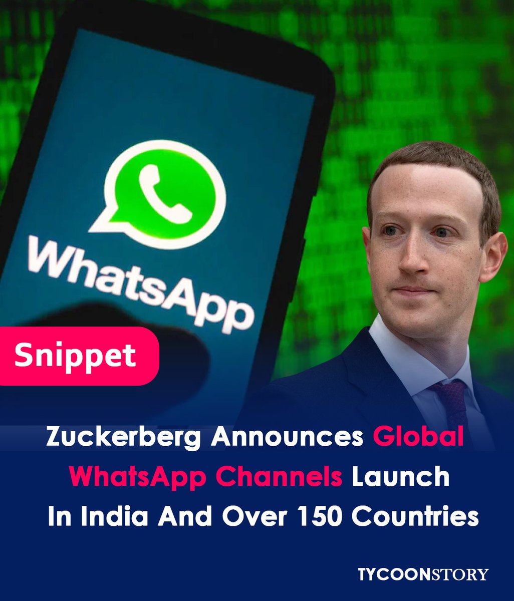 India's Whatsapp Channels Are Introduced By Mark Zuckerberg.
#whatsapp #WhatsAppChannels #users #communicate #socialnetwork #Meta #technology #zuckerberg #WhatsAppNewFeature #WhatsAppUpdates #WhatsAppPrivacy #WhatsAppIndiaLaunch #WhatsAppForIndia @Meta @WhatsApp @MarkZuc40333252