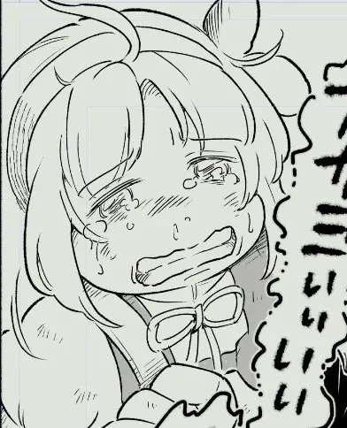 おやおや…
アザミさんてば、また幼女を泣かせたんです…??
(誤解を招く言い方)
 #アザミの森 #一次創作 