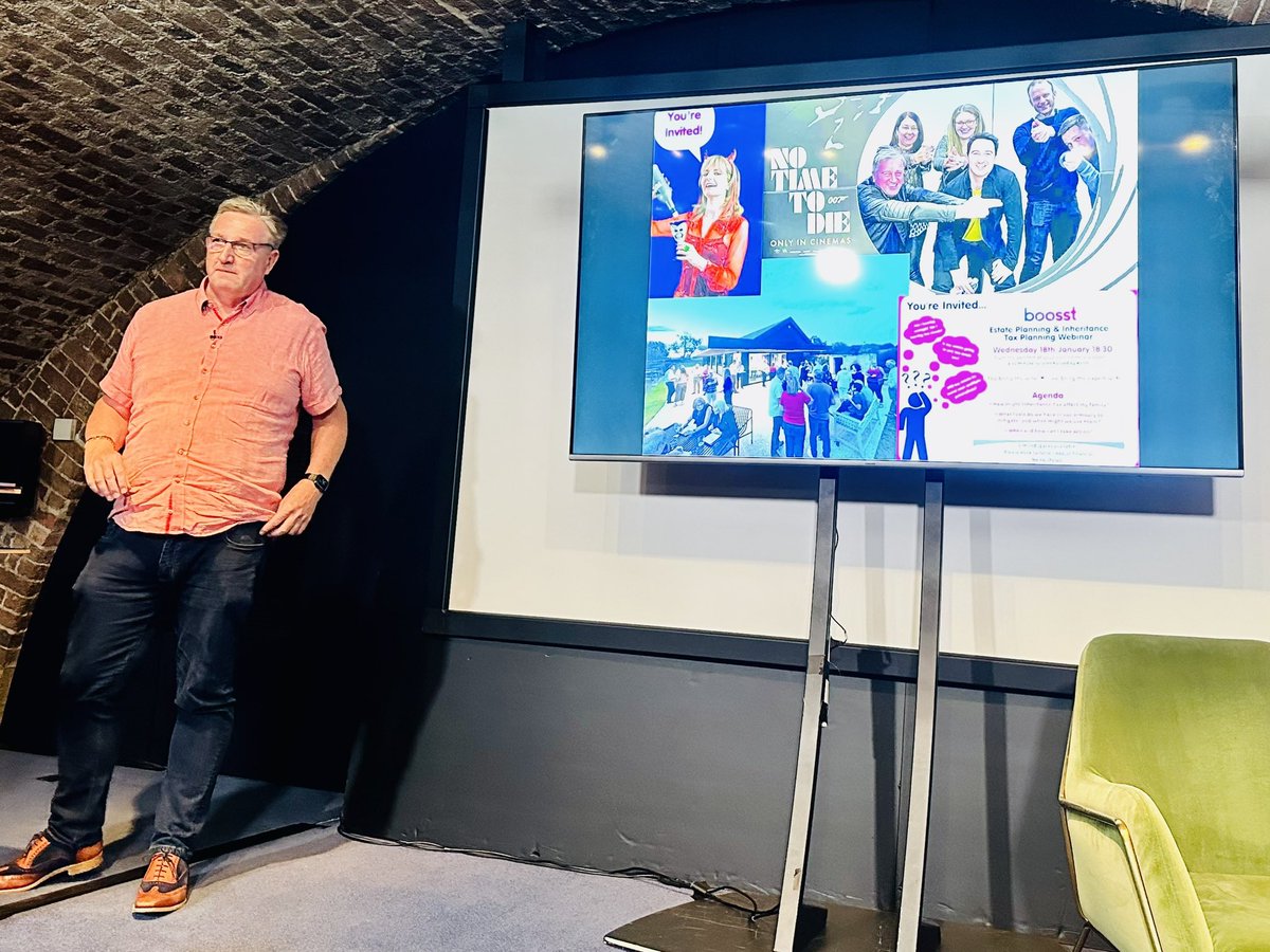 Client events build community at Boosst. If you want to host just one event this year, think about how you can get your clients to talk and share their experience on topics of interest to THEM #ProgPlan23