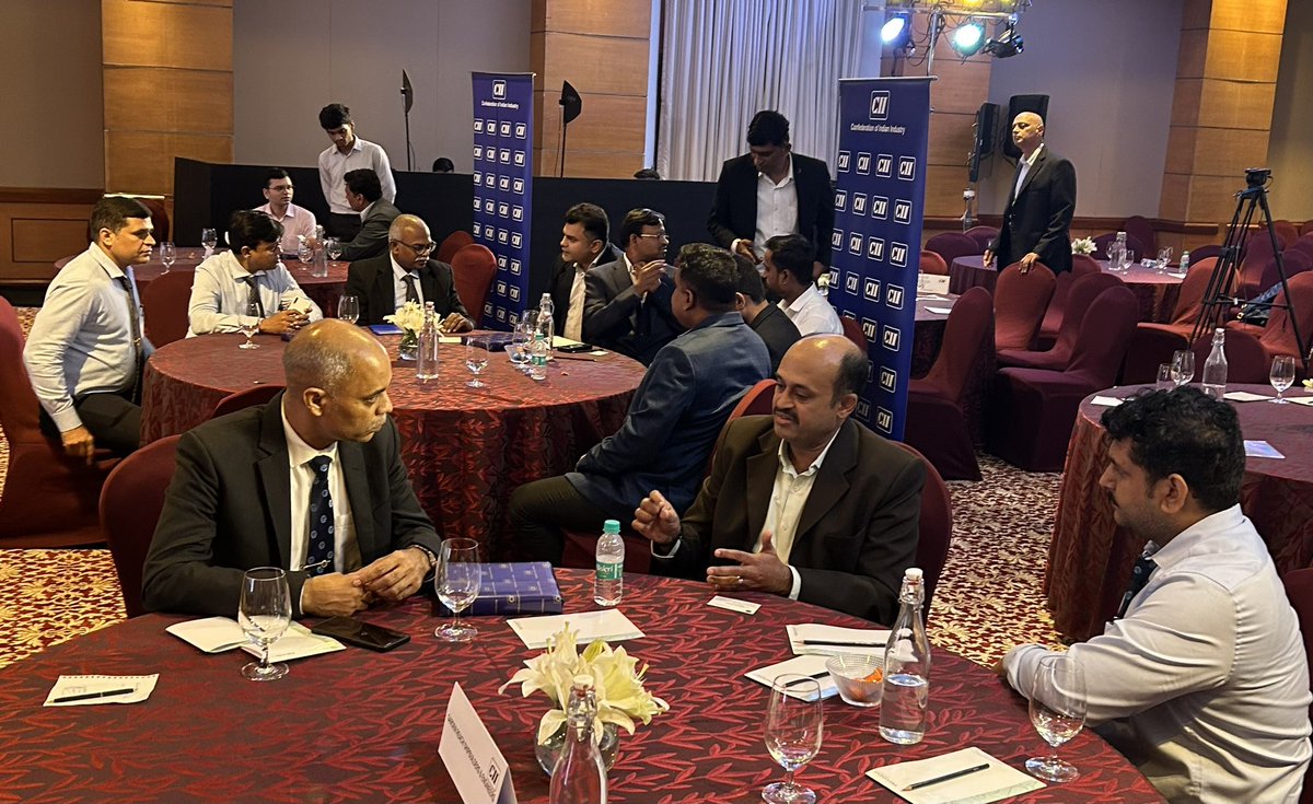 CII4WR's tweet photo. Glimpses here from The Buyer Seller Meets as part of the #CIIMSME Summit ! An unique initiative which showcases various requirements of the Buyer Companies in terms of their sourcing requirements and on the other hand an opportunity for potential companies to became Vendors. https://t.co/YjUtu7Ajfx