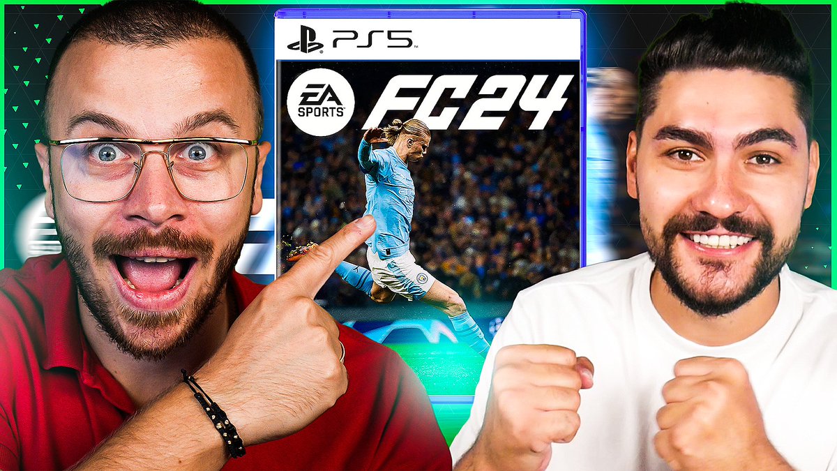 I'm giving away a copy of EA FC 24 (any platform) 🫡 How to Enter: ✅Follow me ✅Follow @OvidiuPatrascu ✅RT this tweet & tag a friend in the comments *Announcing the winner next week (if the winner didn't follow the rules, I'll draw another one)