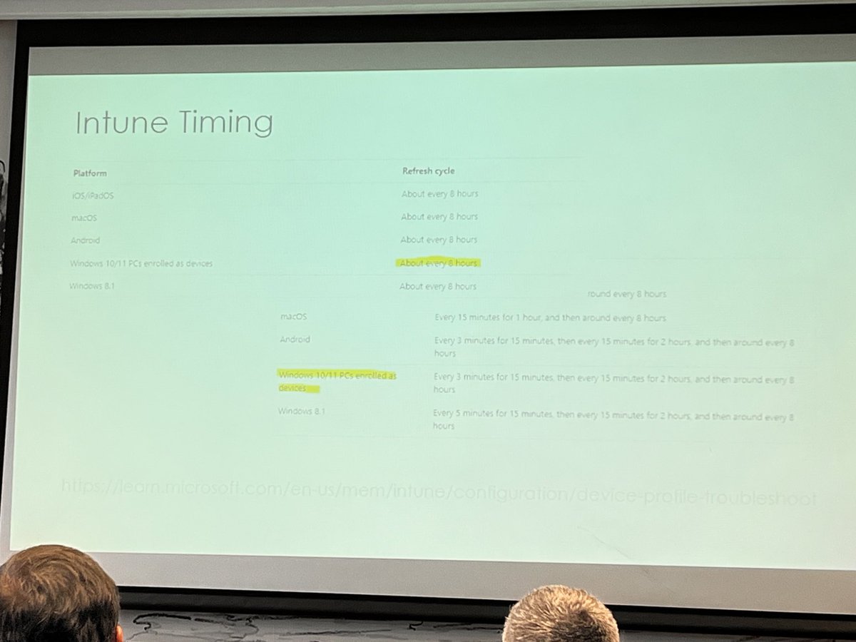 Ruben Spruijt (@rspruijt) on Twitter photo Up next is <a href="/MarcelMeurer/">Marcel Meurer (MVP) 🌤</a> about intune and AVD. Intune is 👎 in multi user / pooled desktop scenario, which ~90% of the AVD deployments. Issues e.g. Deployment takes long, files are in use, unpredictable of Intune actions. #AVDTechFest Up next is <a href="/MarcelMeurer/">Marcel Meurer (MVP) 🌤</a> about intune and AVD. Intune is 👎 in multi user / pooled desktop scenario, which ~90% of the AVD deployments. Issues e.g. Deployment takes long, files are in use, unpredictable of Intune actions. #AVDTechFest