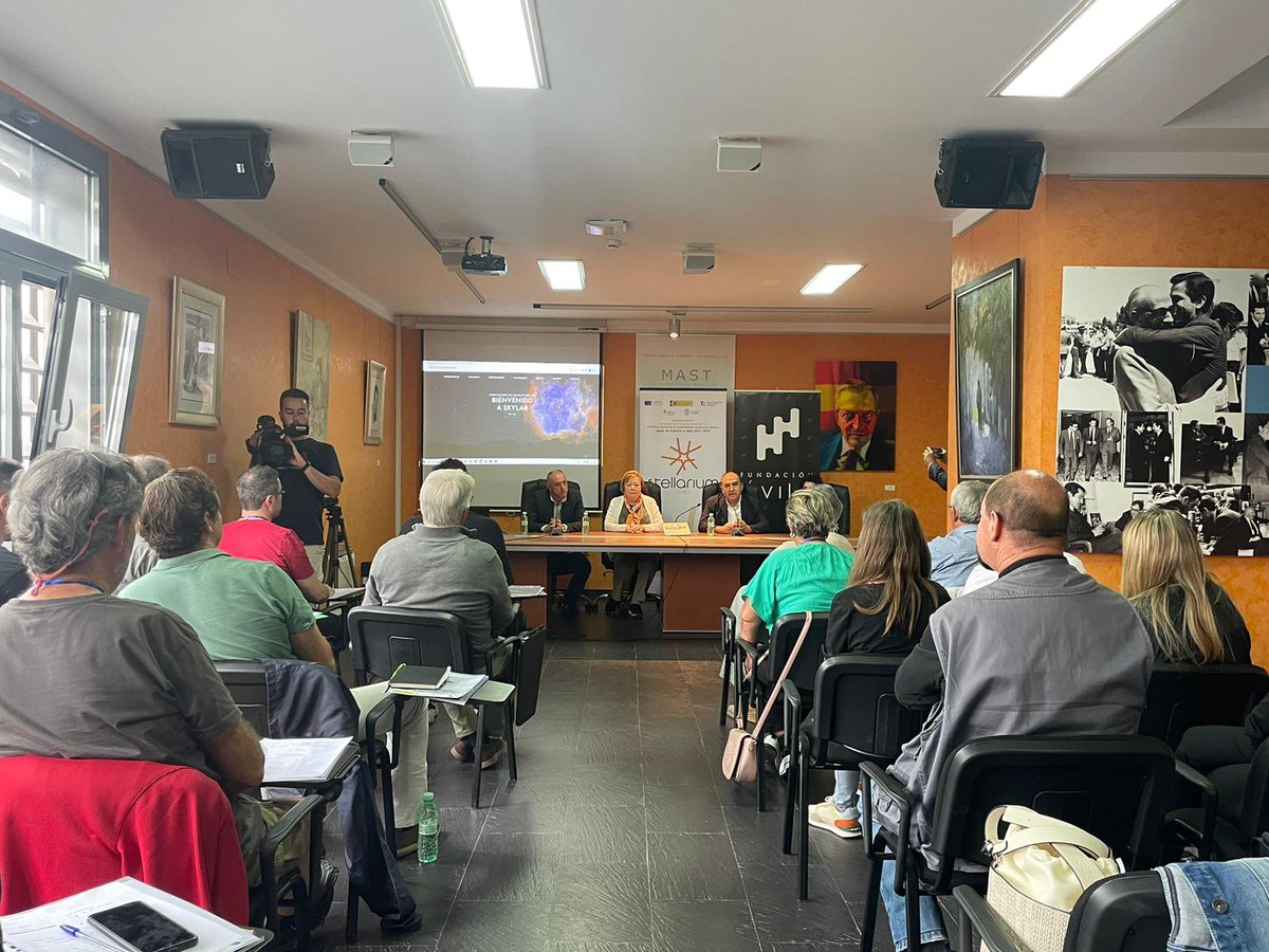 Inauguración de #Skylab en #Cebreros apostando por la dinamización del sector turístico en materia de astronomía en la provincia de #Ávila gracias a @dipuavila @misite @Fundacion_Avila @GOAAVILA del 14 al 17 de septiembre #haciendoprovincia