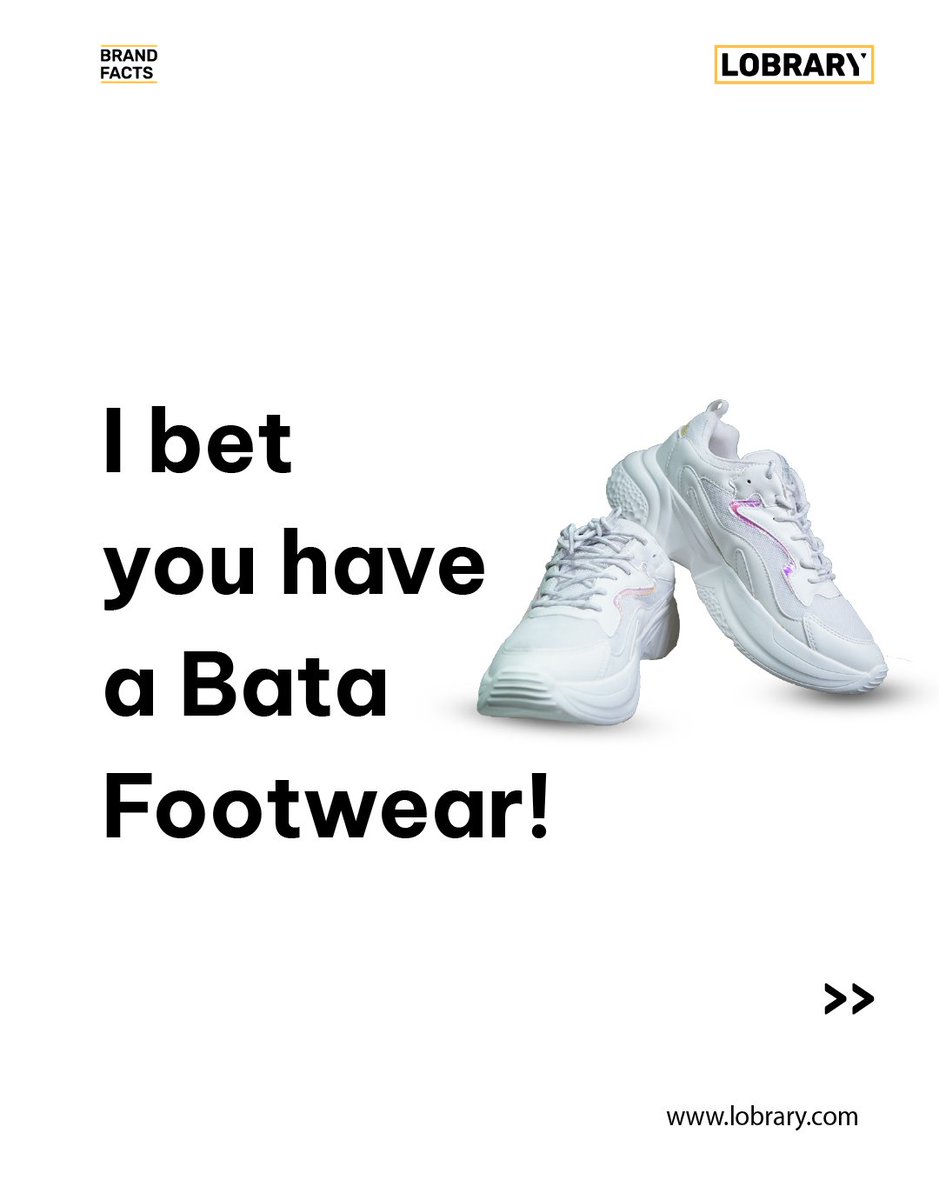 Lobrary_'s tweet photo. Bata has been involved in sports sponsorship and has provided footwear for athletes and sports teams. They have a history of manufacturing athletic shoes for various sports.
#lobrary #brandfacts #brands #bata #branding #facts #shoes #footwear #fashion #libraryofbrands #hidden https://t.co/QVnncOLNTp