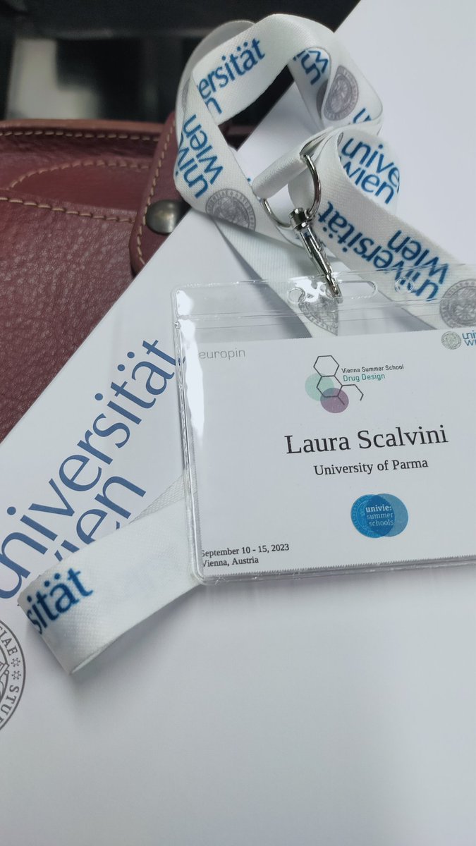 Laura Scalvini (@scalvinilaura) on Twitter photo It's been so good to be back for the #europin Vienna Summer School on Drug Design. Thank you so much <a href="/EckerGerhard/">Gerhard Ecker</a> It's been so good to be back for the #europin Vienna Summer School on Drug Design. Thank you so much <a href="/EckerGerhard/">Gerhard Ecker</a>