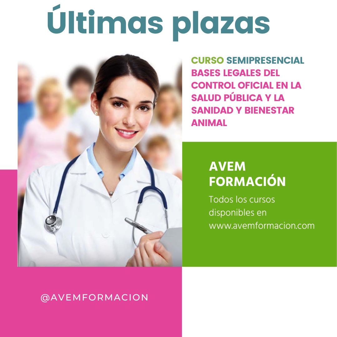 ➡️ Curso Semipresencial "Control Oficial en la Salud Pública y la Sanidad y Bienestar Animal" 2023/2024

➡️ Comienzo del curso: Octubre 2023

APÚNTATE YA
idluam.org/blog/experto-c…

#avemformacion #avem #formaciononline #cursoveterinaria #veterinaria #universdadautonomademadrid
