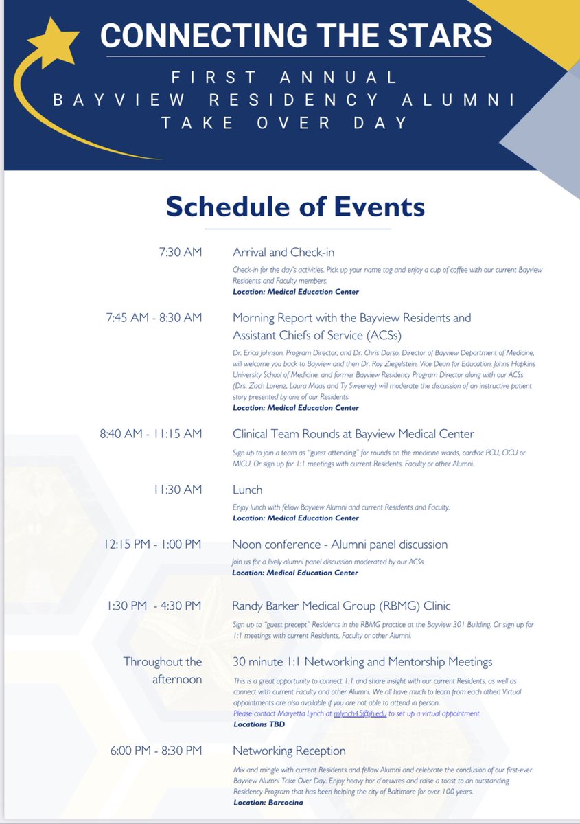 Bayview Alum - we would love to have you join us at our Alumni Takeover Day on Friday September 29th!  See info in the pics below!

#BayviewLove