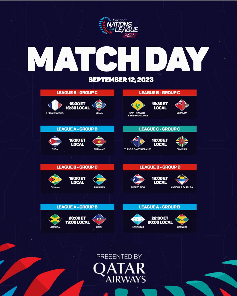 CNationsLeague's tweet photo. Huge matches to close out the window!

Presented by @qatarairways https://t.co/ZdIZtFiNbL