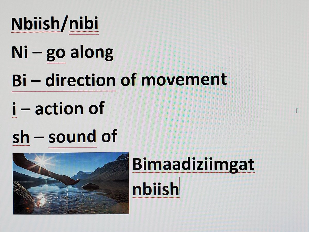 Nishke! A simple word to everyone, but to me, it is not. How rich and so deeply connected our language is to Mshkagkamikwe/Mtakamikwe. I like the first word best cause it really defines the phrase "water is life." <a href="/SandraPeltier2/">Waasko Nanggookwe/Sandra Peltier</a> <a href="/WikyBoardEd/">The Wiikwemkoong Board of Education</a> <a href="/AnishNation/">Anishinabek Nation</a>