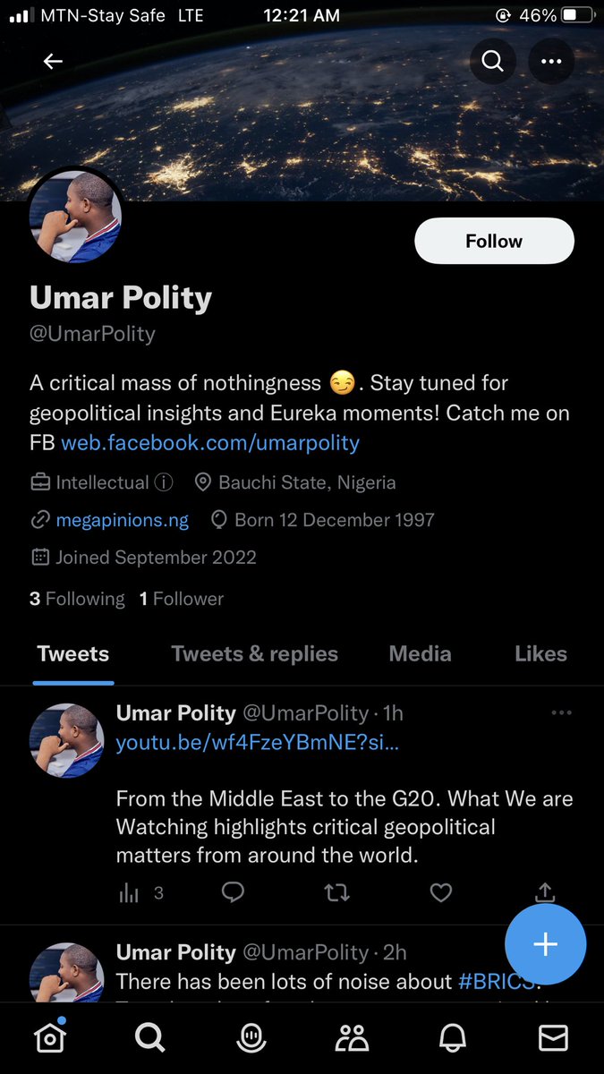 aminullahyy's tweet photo. GIVEAWAY GIVEAWAY GIVEAWAY!!!

Follow @UmarPolity and drop a proof in his DM, let him surprise you 😁😁🥂 https://t.co/4mVJ0Fpe8t
