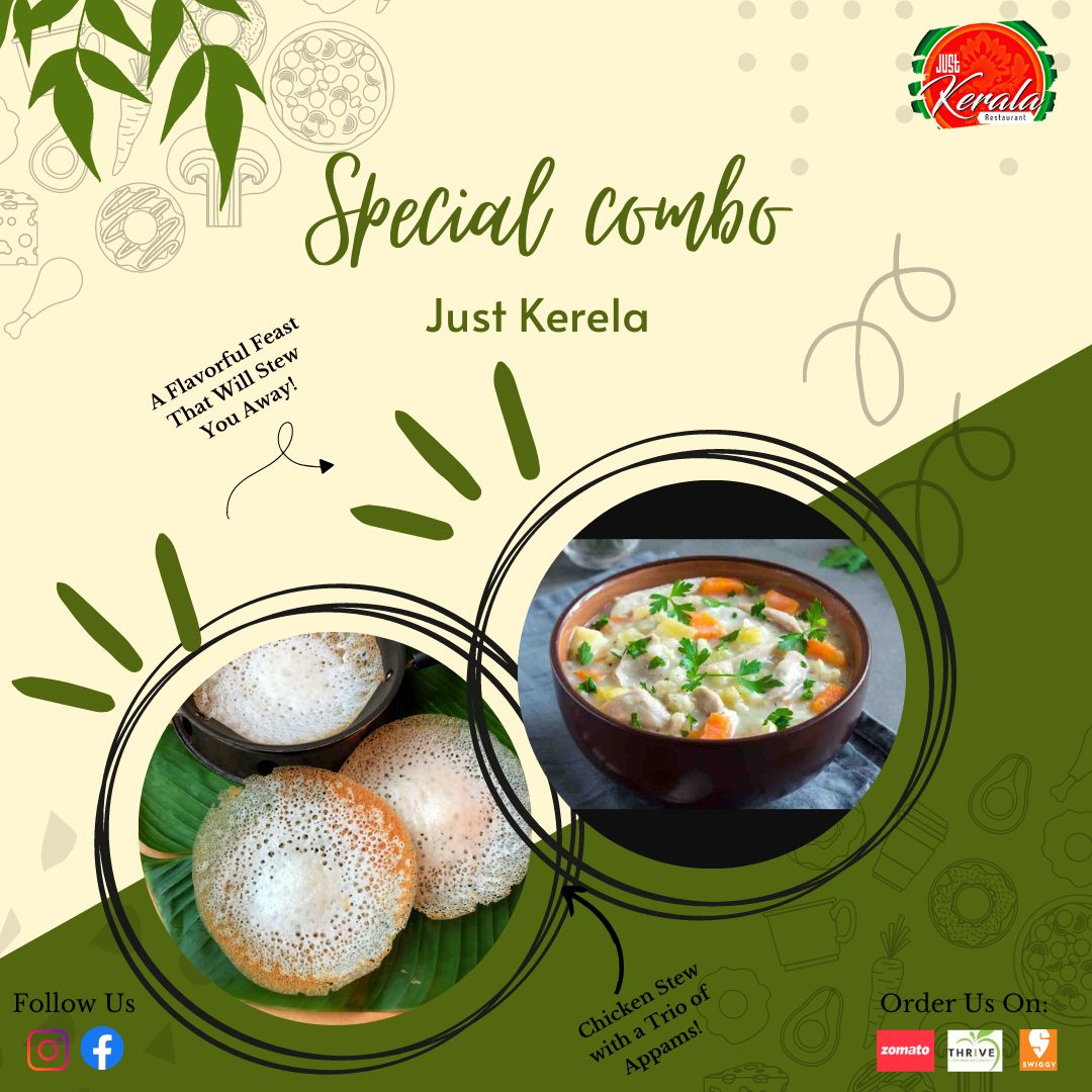 Dive into a world of deliciousness with our Special Combo: Chicken Stew + 3 Appams. Get ready for a taste explosion! 💥🍲
.
.
.
#rjf #ChickenStewAndAppams
#FoodieGram #DeliciousCombo
#AppamLove #FoodCravings
#FoodPhotography #FoodGoals
#TastyTreats #ComfortFood
#FoodieFavorites