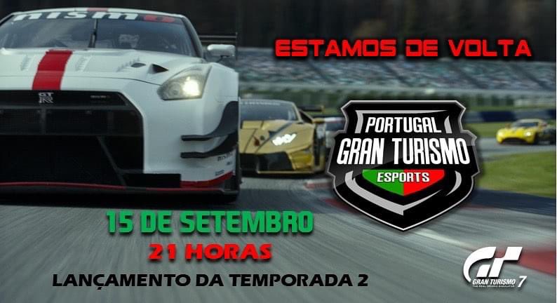 É já no dia 15 de Setembro que iremos lançar todas as informações e as inscrições para a Temporada 2 do campeonato PTGTeS e também para a Rookies Cup. Tudo será divulgado nos separadores respetivos do nosso canal de Discord.

Link de acesso Discord: discord.gg/tkFDQbVSbh