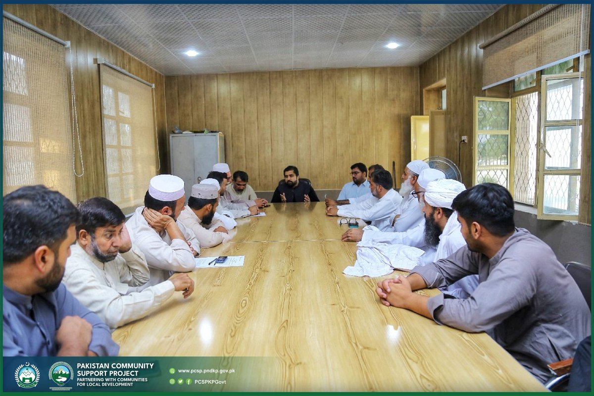 PCSPKpGovt's tweet photo. پاکستان کمیونٹی سپورٹ پراجیکٹ کا جلوزئی نوشہرہ میں VC/NC چیئرمین اور کمیونٹی ڈویلپمنٹ کونسل کے ممبران کے مابین اجلاس۔ اجلاس میں پراجیکٹ کے تکمیل کے بعد تمام ترقیاتی منصوبوں کی متعلقہ امور کی دیکھ بھال کا فیصلہ کیا گیا۔
#PCSPImpact https://t.co/lQhmbyktdX