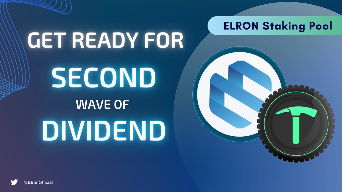 ElronOfficial's tweet photo. Unlock $POT Profits by Staking ELRON ๐ฐ
The Staking Pool Starts This Week!
Buy ELRON Today and get ready!
๐ Buy ELRON now: https://t.co/WDv30aet3x
๐บ HOW to buy ELR (Tutorial Video) : https://t.co/pPslJXPMsx
#DividendWave #ELRON #Stake2Earn #TraderDAO #POT #Stake #Staking https://t.co/98GkCcpAJ8