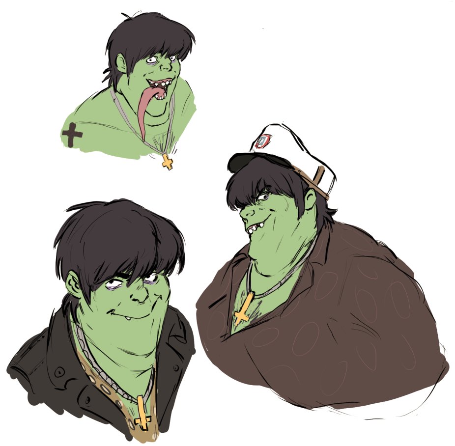 Some chunky Murdoc Niccals though. 😍😩