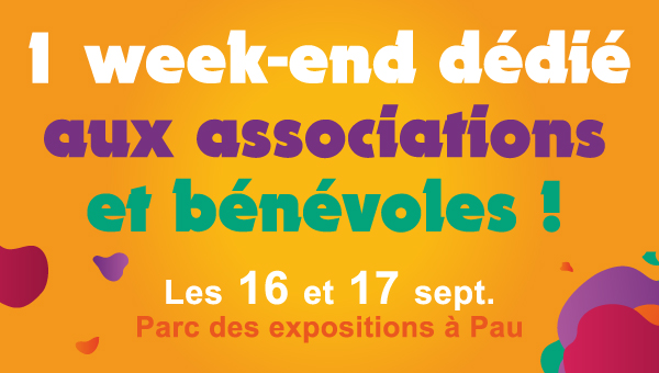 Ville_Pau's tweet photo. #Associations 
Le Forum des associations samedi 16 et les Rencontres du bénévolat dimanche 17 septembre sont deux journées festives et conviviales pour valoriser la richesse du monde associatif et favoriser le lien entre les associations et les Palois ➡ https://t.co/8CmEYPsbUX https://t.co/gO6UJtZPoz