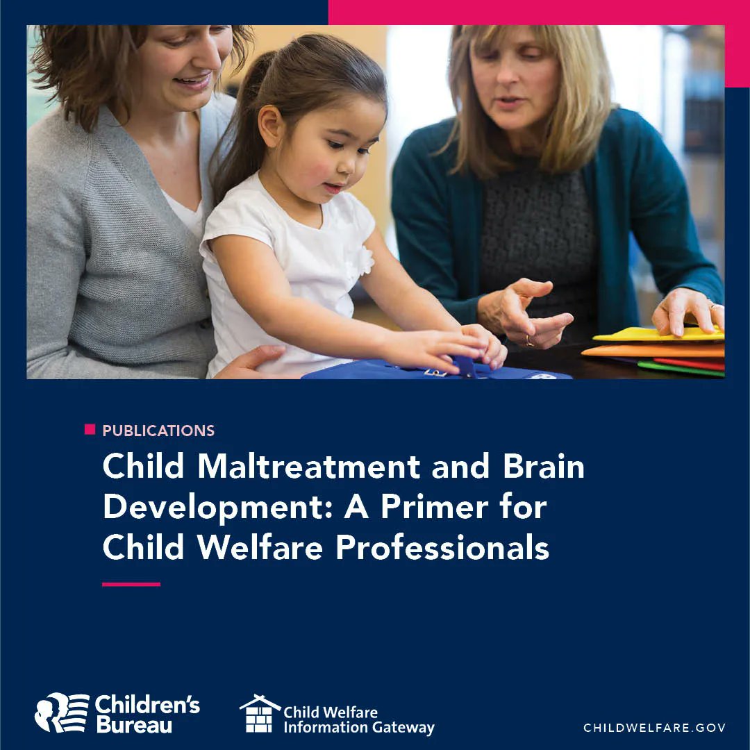ChildWelfareGov's tweet image. By establishing a broader understanding of brain development and the effects of maltreatment, the #CwWorkforce can better connect children, #youth, and families with #services and supports that can properly assess and address their unique needs. buff.ly/45o6SwA