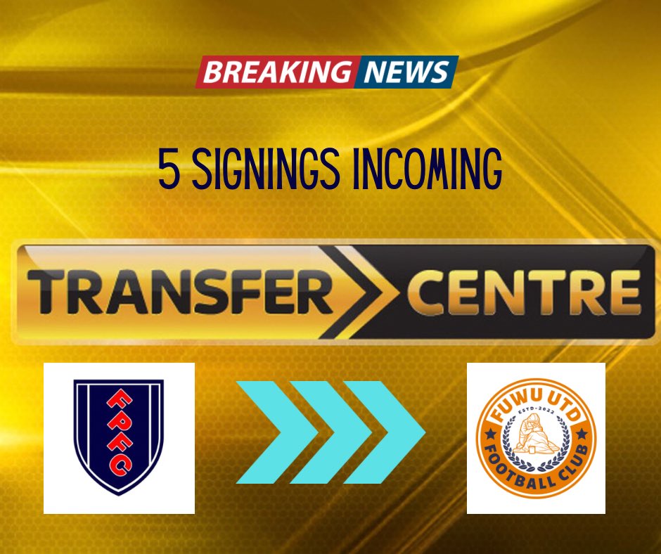 Signing not 1 or 2 but 5 lads from the top draw side <a href="/ffpfc/">Fairfield Park FC</a> who sadly folded will certainly boost our squad can’t wait to reveal who they are any guesses ?? #transfers
