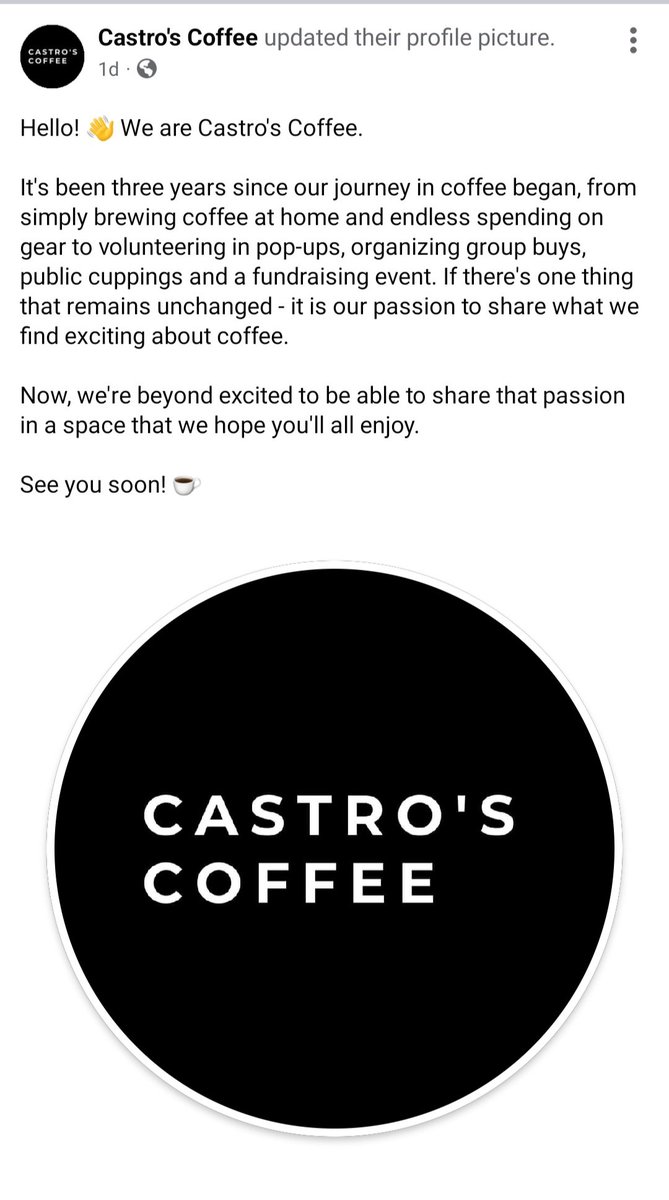 jannahrycastro's tweet photo. Hey, everyone! 😊 Coffee? 

We'll see you soon! 

Facebook: https://t.co/SCEh52tAz5
Instagram: https://t.co/cz95fNl6bk https://t.co/M1psjDpp67