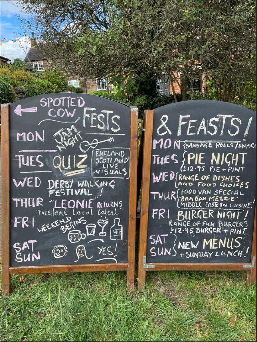 So much going on at your community owned pub! 
It's Fests and Feasts week.